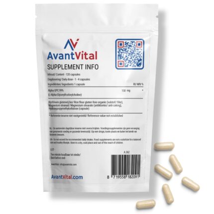 Alpha GPC – 150 mg Choline AvantVital 3