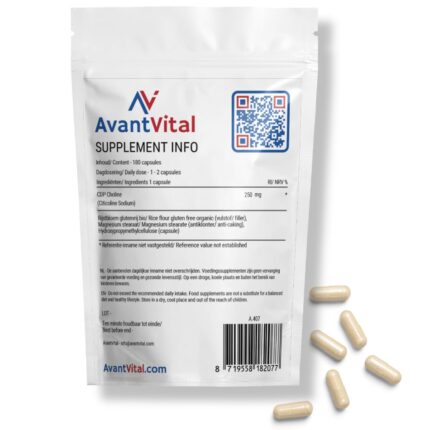 CDP Choline (Citicoline) – 250 mg Concentratie & Geheugen AvantVital 3