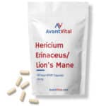 Lion’s Mane – Hericium Erinaceus – 450 mg Paddenstoelen AvantVital 6