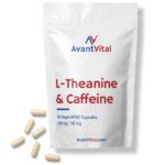 L-Theanine & Caffeine – 200 mg : 100 mg Aminozuren AvantVital 6