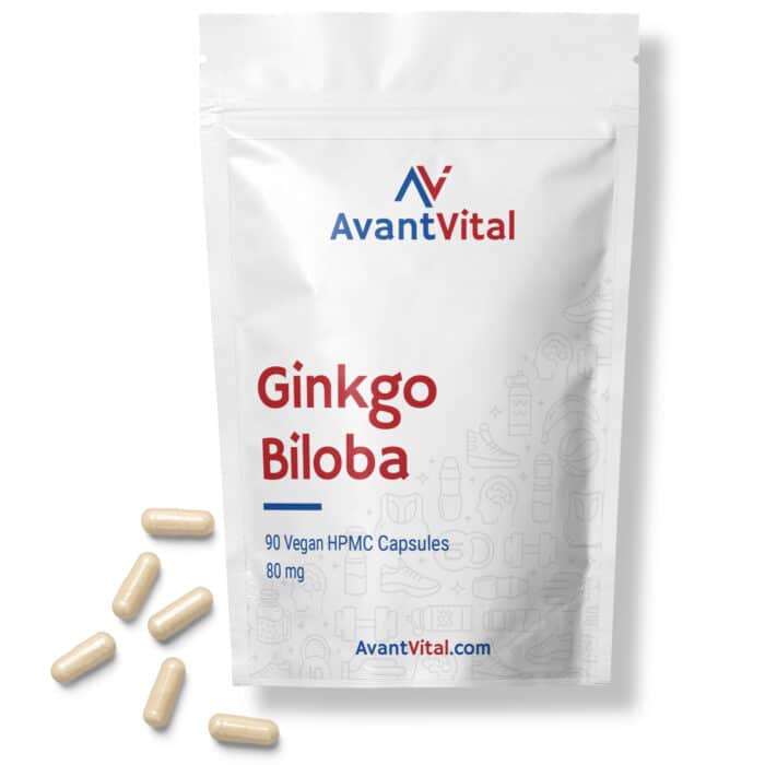 Ginkgo Biloba – 80 mg Botanische extracten AvantVital 3