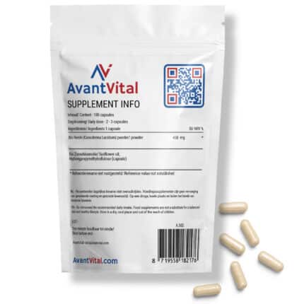 Reishi – 450 mg Immuunsysteem AvantVital 3