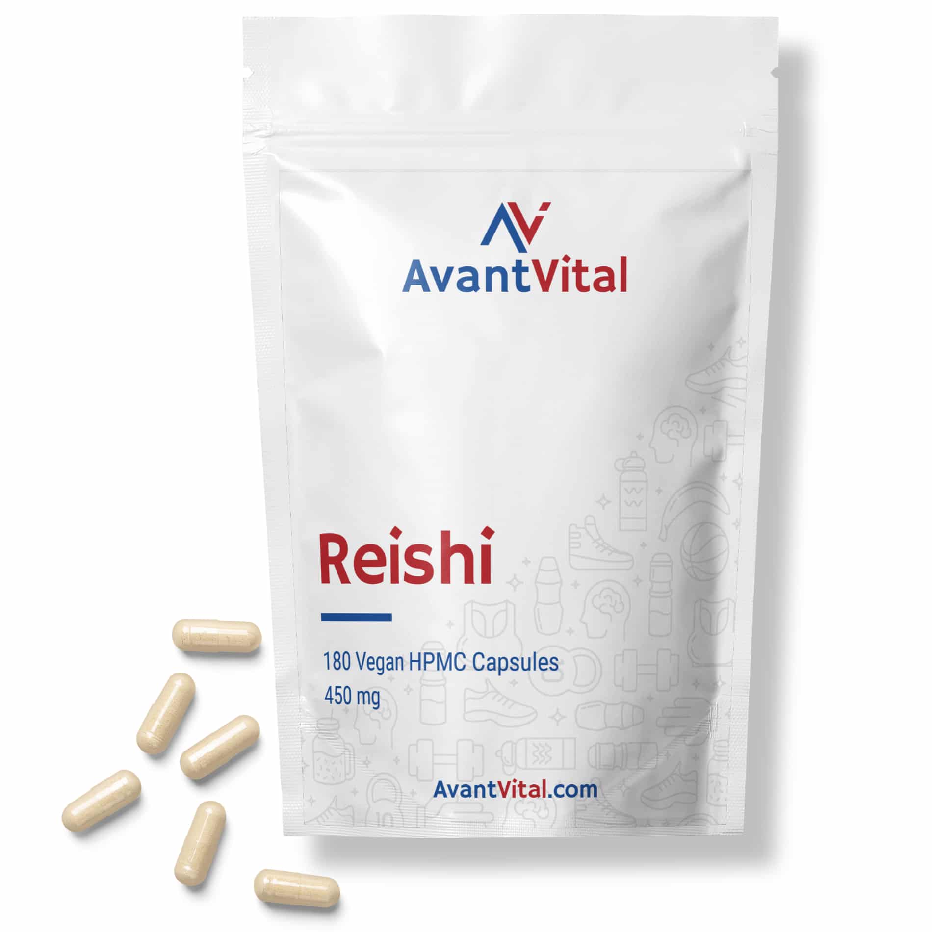 Reishi – 450 mg Immuunsysteem 3 Reishi – 450 mg Immuunsysteem AvantVital 3