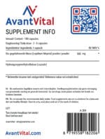 Maca – 500 mg Botanische extracten AvantVital 7