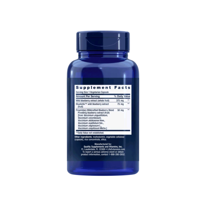 Blauwe Bosbessen Extract Concentratie & Geheugen AvantVital 4