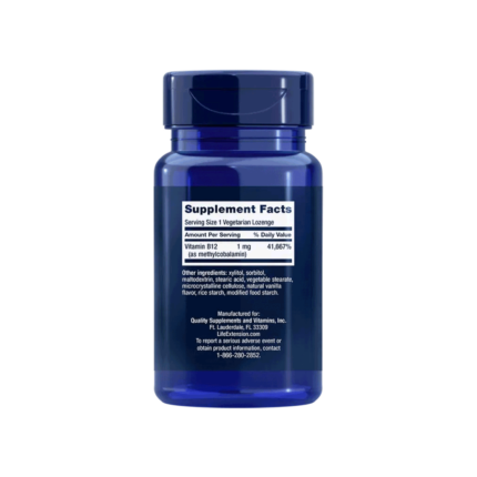 Vitamine B12 Methylcobalamine – 1 mg Vitamines AvantVital 3