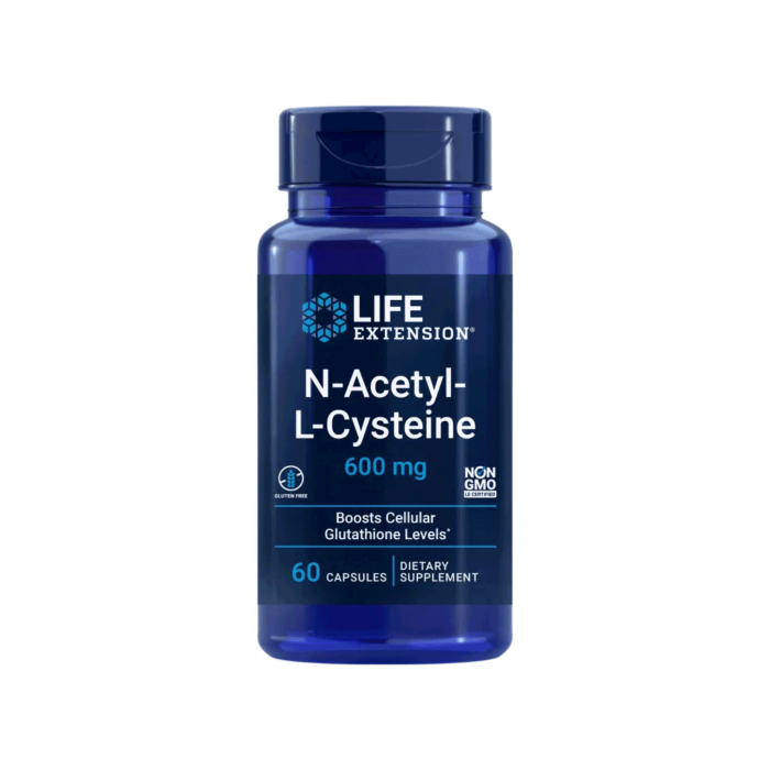 N-Acetyl-L-Cysteine (NAC) – 600 mg Detox & Cleansing AvantVital 3