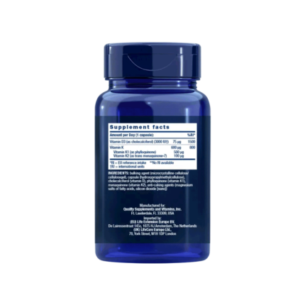 Vitamine D3, Vitamine K1 & K2 Ontstekingsremmend AvantVital 3