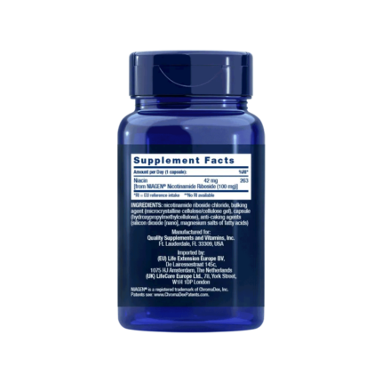 NAD+ Cell Formula – 100 mg Cognitieve veroudering AvantVital 3