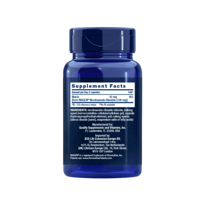 NAD+ Cell Formula – 100 mg Cognitieve veroudering AvantVital 4