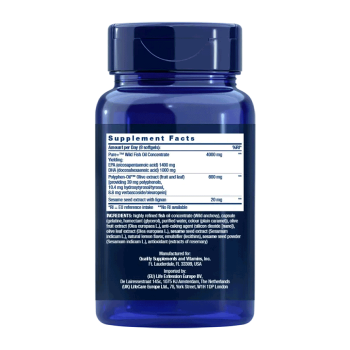 Super Omega-3 EPA/DHA Vetzuren AvantVital 4