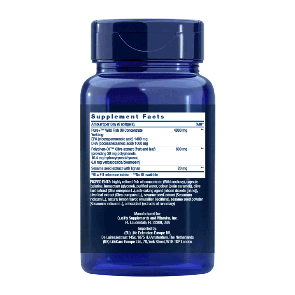 Super Omega-3 EPA/DHA (kleine softgels) Vetzuren & Lipiden AvantVital 4