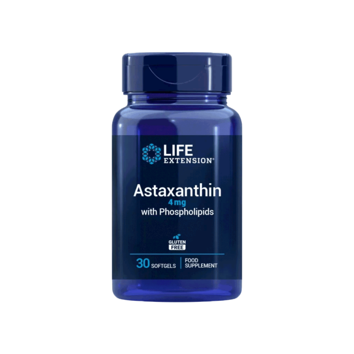 Astaxanthine – 4 mg Antioxidanten AvantVital 3