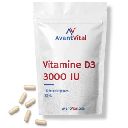 Vitamine D3 – 3000 IU Ontstekingsremmend AvantVital