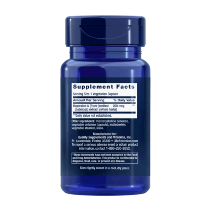 Huperzine A – 200 mcg Botanische extracten AvantVital 5