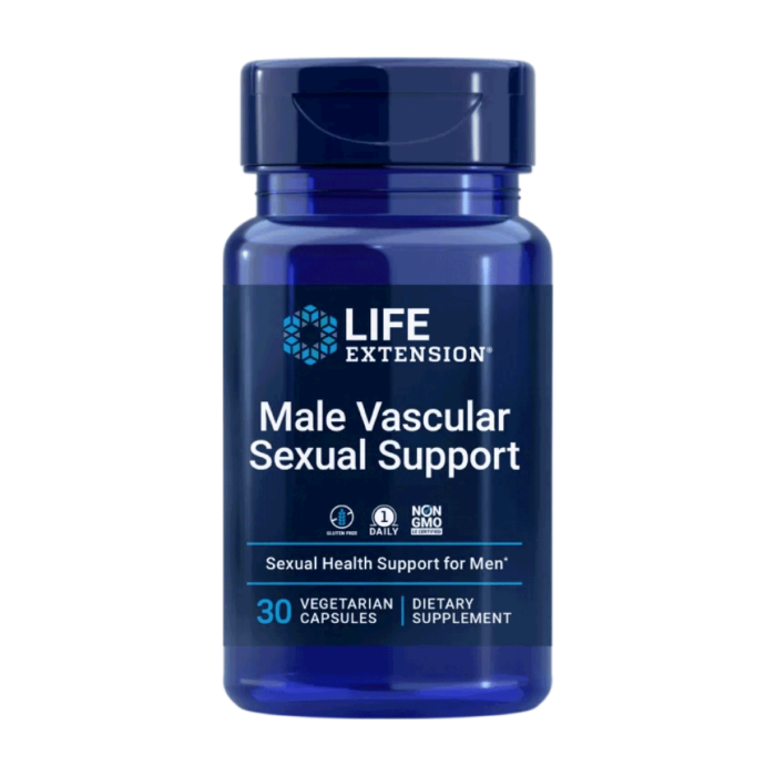 Male Vascular Sexual Support Life Extension AvantVital 3