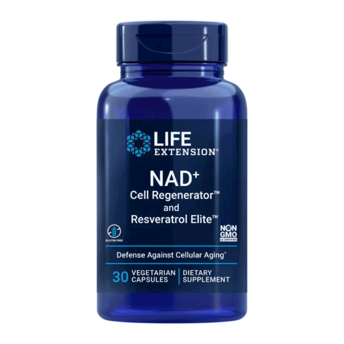 NAD+ Cell Regenerator™ en Resveratrol Elite™ Life Extension AvantVital 3