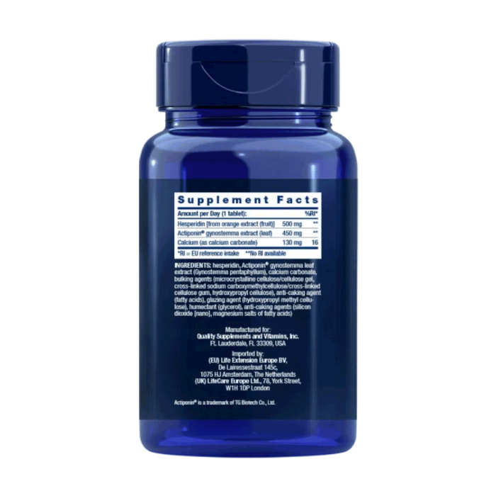 AMPK Metabolic Formula Life Extension AvantVital 4