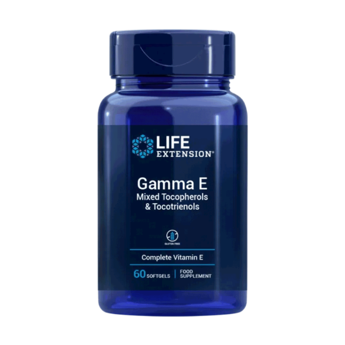 Gamma E met Tocopherols & Tocotrienols Life Extension AvantVital 3