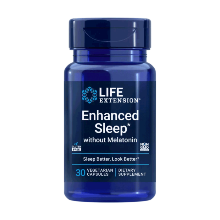 Verbeterde Slaap zonder Melatonine Life Extension AvantVital 3