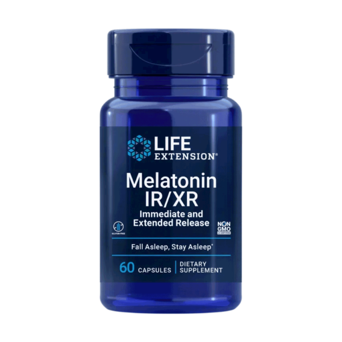 Melatonine IR/XR – Direct- en Geleidelijke afgifte Hormonen AvantVital 3