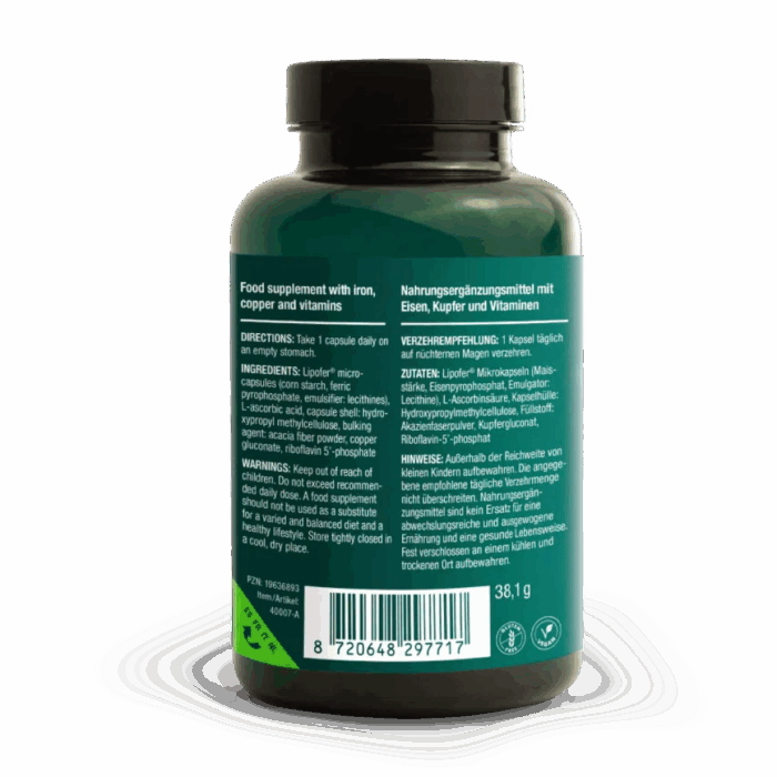 Ijzer+ – 15 mg Vitalized AvantVital 4