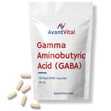 GABA – Gamma Aminobutyric Acid – 500 mg AvantVital AvantVital