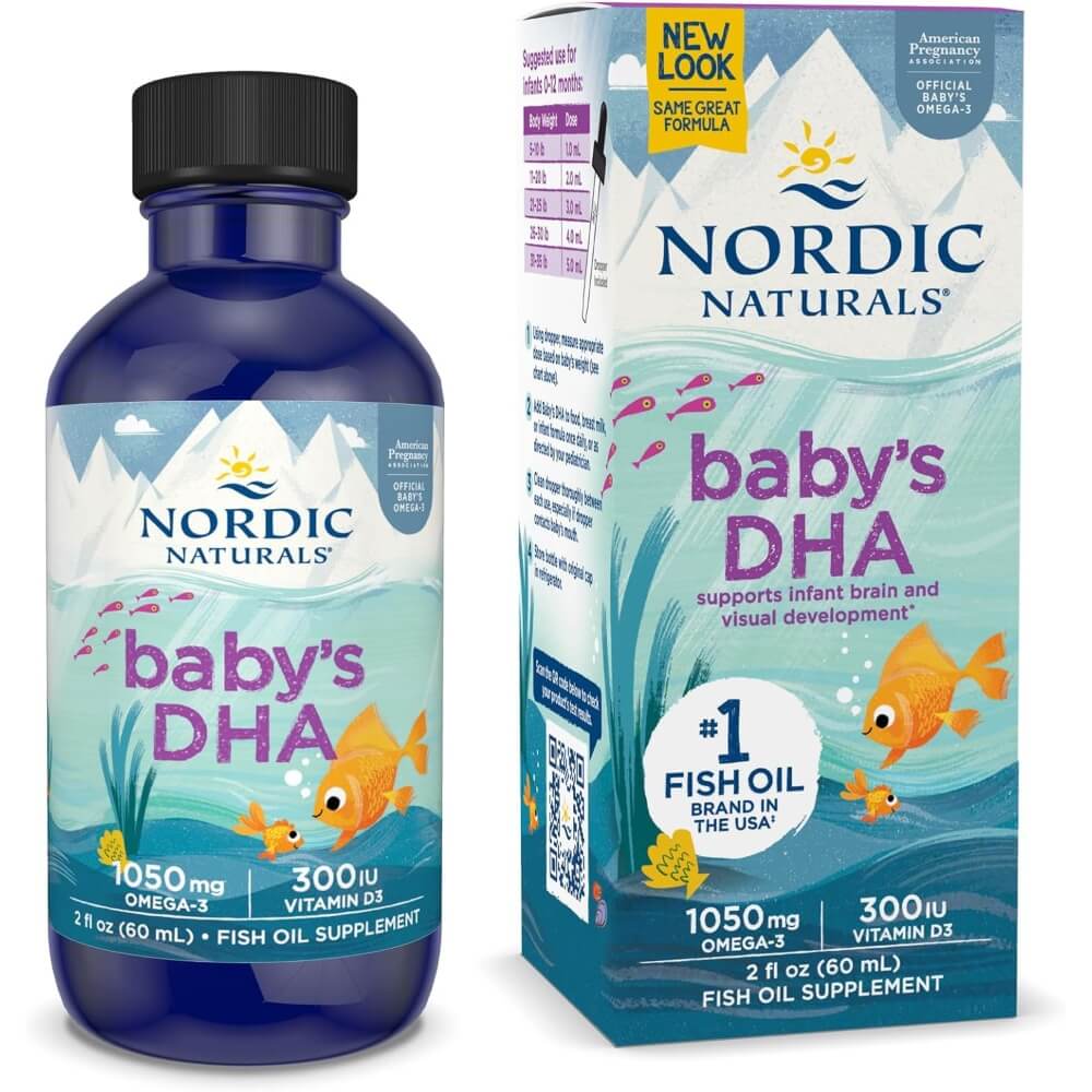 Baby DHA met vitamine D3 Nutriënten type 3 Baby DHA met vitamine D3 Nutriënten type AvantVital 3