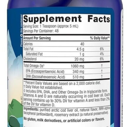 Arctische levertraan Vetzuren & Lipiden AvantVital 3