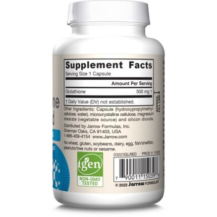 Gereduceerd glutathion – 500 mg Nutriënten type AvantVital 3