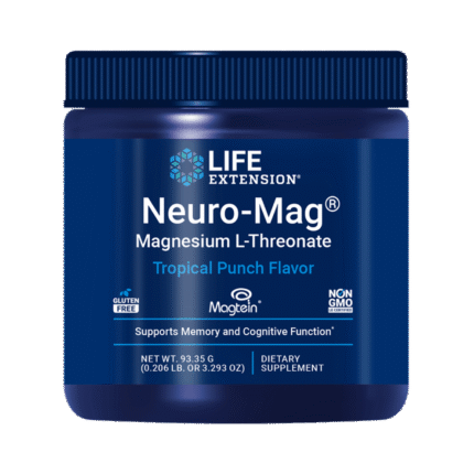 Neuro-Mag® Magnesium L-Threonaat Poeder – Tropical Punch Mineralen AvantVital