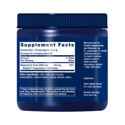 Neuro-Mag® Magnesium L-Threonaat Poeder – Tropical Punch Mineralen AvantVital 3