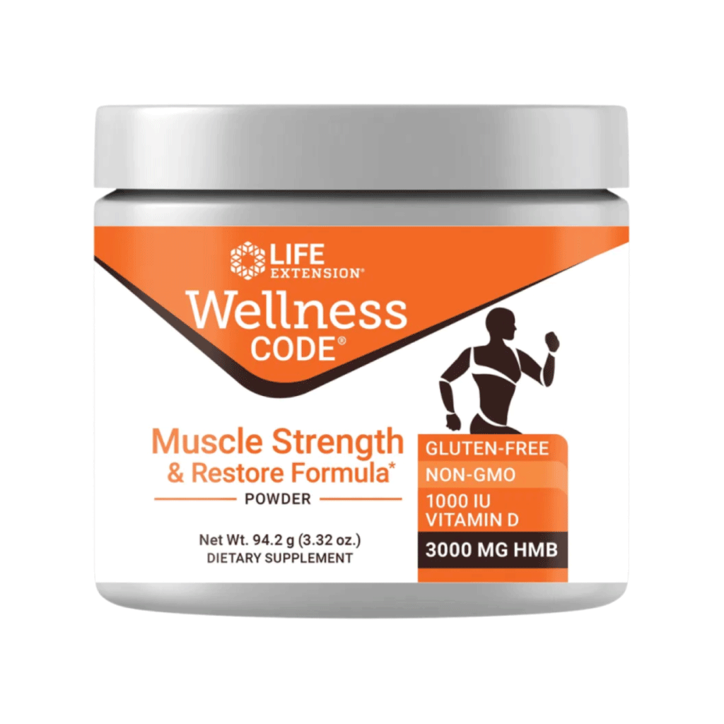Wellness Code® Muscle Strength & Restore Formula Life Extension AvantVital 3