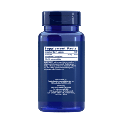 Pyridoxal 5′-Phosphate – Vitamine B6 20 mg Energie & Vermoeidheid AvantVital 3